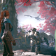 Wulfgar, Cattie-Brie, Bruenor, and Drizzt as briefly glimpsed in Dark Alliance’s reveal trailer.